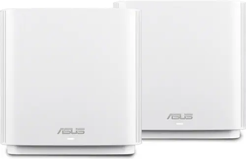 ASUS ZenWiFi AC (CT8) router wireless Gigabit Ethernet Banda tripla (2.4 GHz/5 GHz/5 GHz) 4G Bianco