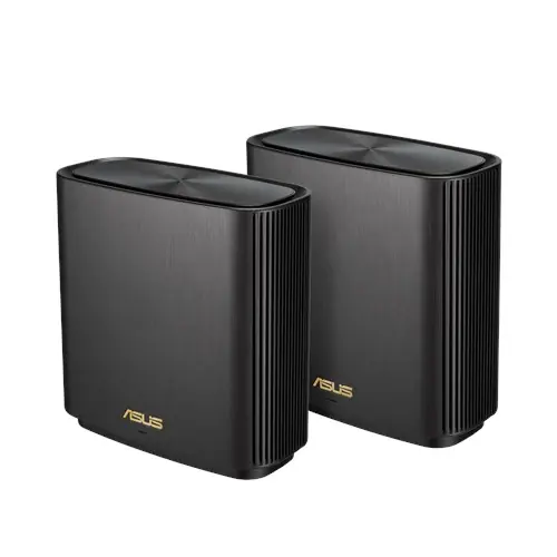 ASUS ZenWiFi AX (XT8) router wireless Gigabit Ethernet Banda tripla (2.4 GHz/5 GHz/5 GHz) 4G Nero