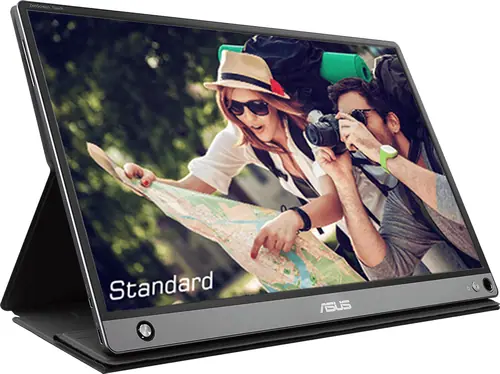 ASUS MB16AMT 39,6 cm (15.6") 1920 x 1080 Pixel Full HD LED Touch screen Multi utente Nero, Grigio