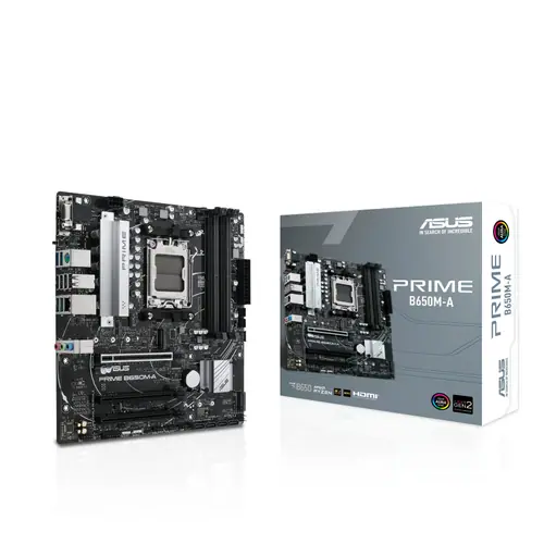 ASUS PRIME B650M-A AMD B650 Presa di corrente AM5 micro ATX
