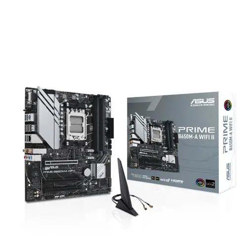 ASUS PRIME B650M-A WIFI II AMD B650 Socket AM5 micro ATX